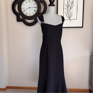 Jones New York Black Midi Dress